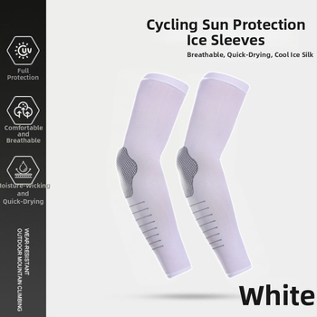 Ice Silk karvédők férfiaknak - UV védelem, Légáteresztő, Nylon alapú, Szabadtéri sportok