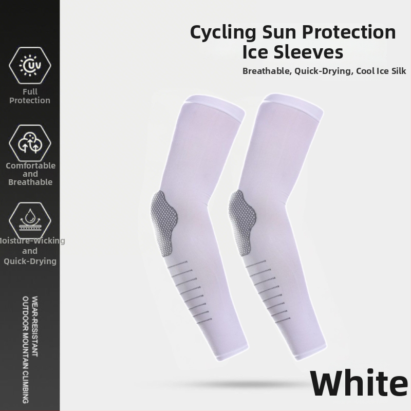 Ice Silk karvédők férfiaknak - UV védelem, Légáteresztő, Nylon alapú, Szabadtéri sportok