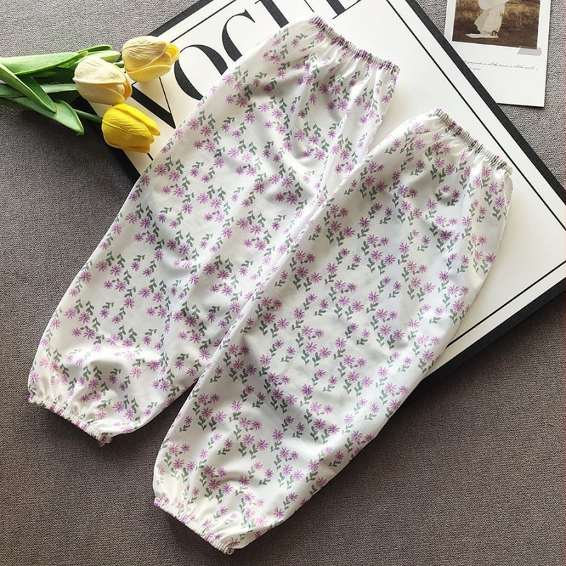 Dámske Ice Silk návleky s ochranou proti slnku — voľný rovný strih, proti znečisteniu, na vonkajšiu jazdu na bicykli, materiál Ice Silk s polyesterom, Ice Silk obsah 61–70%, leto 2025, pôvod Jinhua