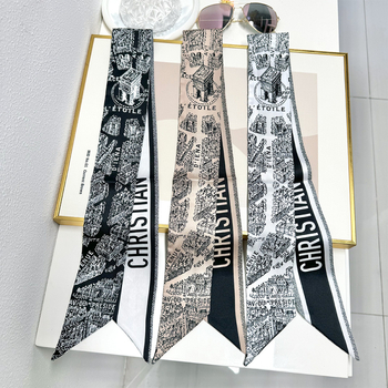 Аксесоари за шалове, полиестер, пролет 2024