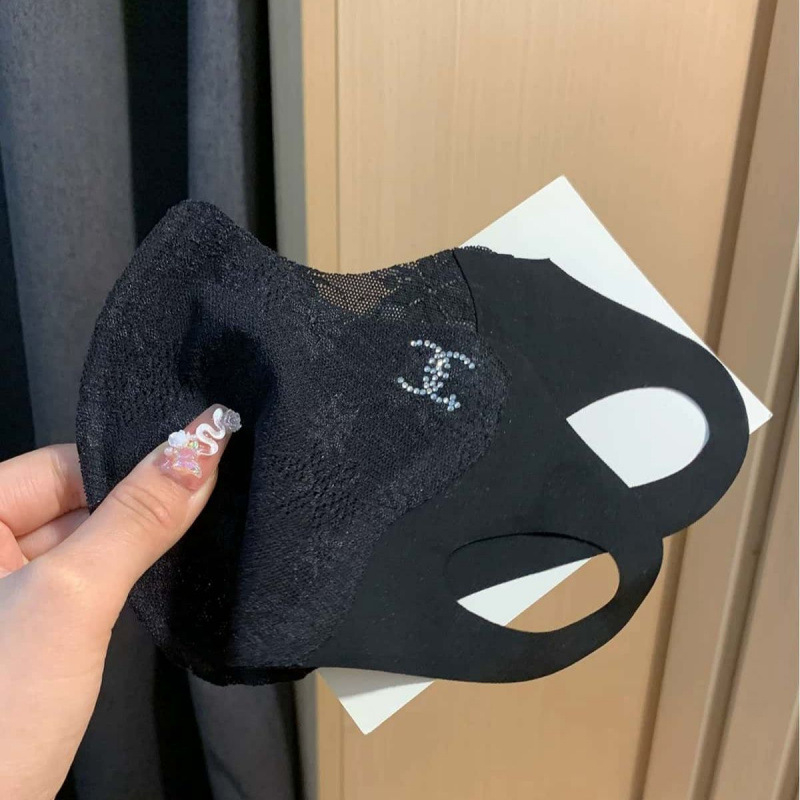 3D krajková UV ochranná maska z nylonu Ice-Silk, ľahká a priedušná