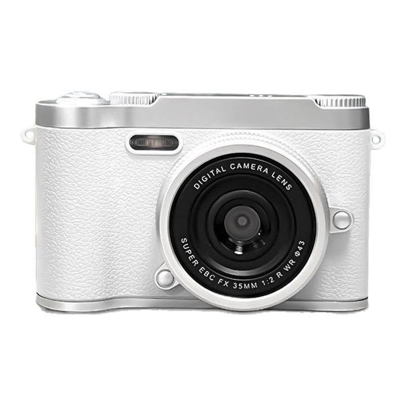 CCD цифрова камера с фронтална и задна двойна камера, входно ниво, ретро дизайн за кампуса, 40–50MP, 8x оптично увеличение, 2,4-инчов LCD, TF карта за съхранение, електронна стабилизация на изображението