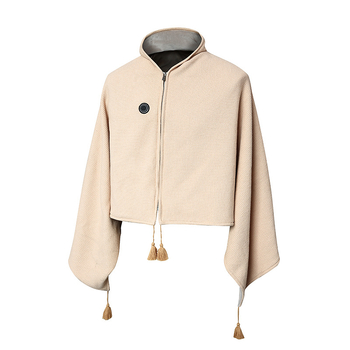 Σάλι θέρμανσης με ηλεκτρική θέρμανση, πολυεστερική ύφανση, Jacquard ύφανση, κατάλληλο για άνδρες και γυναίκες, για το χειμώνα