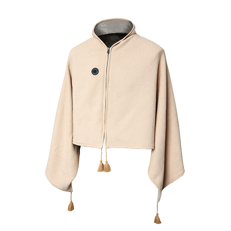 Σάλι θέρμανσης με ηλεκτρική θέρμανση, πολυεστερική ύφανση, Jacquard ύφανση, κατάλληλο για άνδρες και γυναίκες, για το χειμώνα