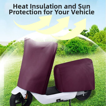 Automobiļa pārklājs elektriskajiem transportlīdzekļiem un motocikliem — lietus un saules aizsardzība, putekļu aizsardzība