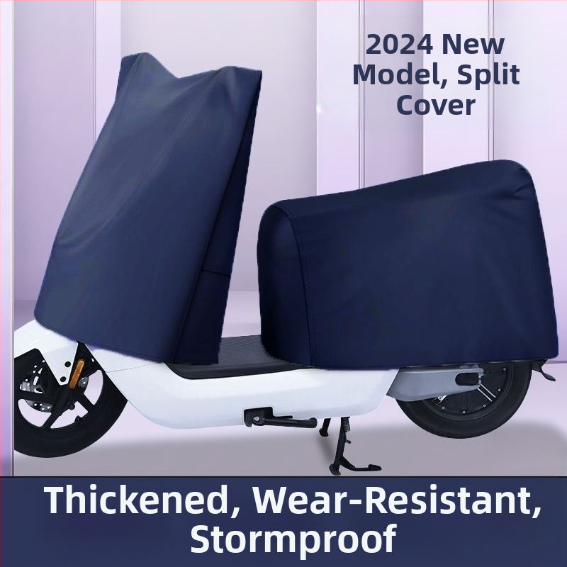 Automobiļa pārklājs elektriskajiem transportlīdzekļiem un motocikliem — lietus un saules aizsardzība, putekļu aizsardzība