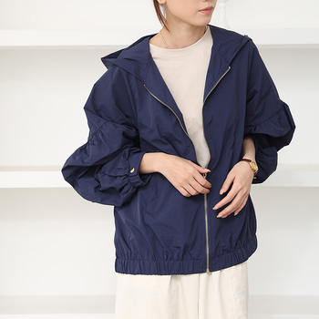 Японски стил качулка с цип – свободен силует, полиестер ≥95%, UPF30+ защита от слънцето