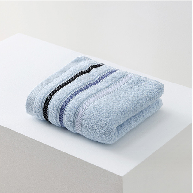 Prosop de față din bumbac 100%, absorbant, îngroșat, țesătură simplă, gramaj 50–80 g/m², procesare personalizabilă