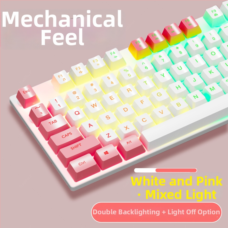 Káblová klávesnica s ≥98 klávesami, ergonomický dizajn, ne‑mechanická