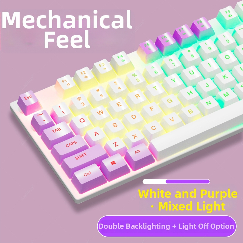 Káblová klávesnica s ≥98 klávesami, ergonomický dizajn, ne‑mechanická