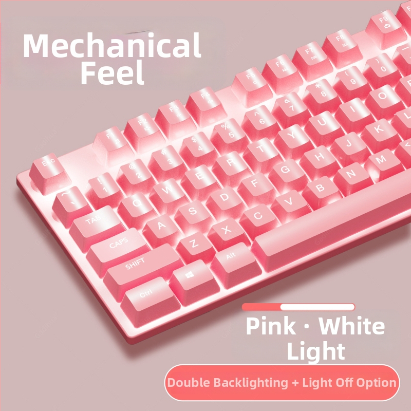 Káblová klávesnica s ≥98 klávesami, ergonomický dizajn, ne‑mechanická