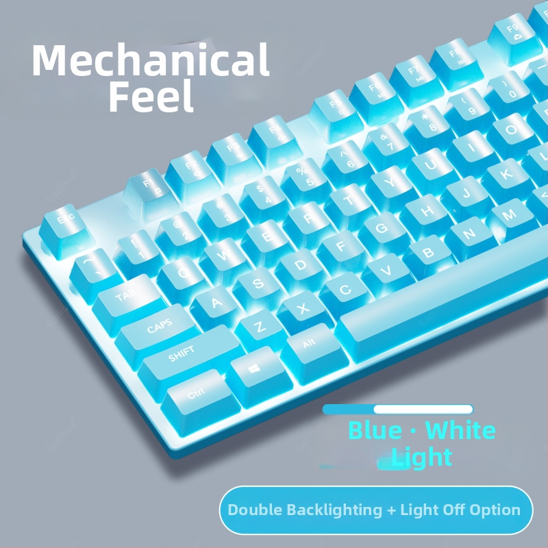 Káblová klávesnica s ≥98 klávesami, ergonomický dizajn, ne‑mechanická
