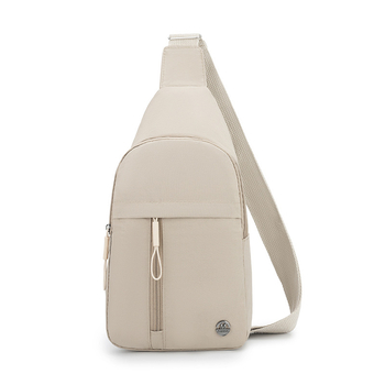 Sieviešu crossbody soma ar pilsētas minimālisma stilu, audums, 2025. gada pavasaris, poliestera oderējums, rāvējslēdzēja atvērums, iekšējā rāvējslēdzēja kabata, iekšējā patch kabata