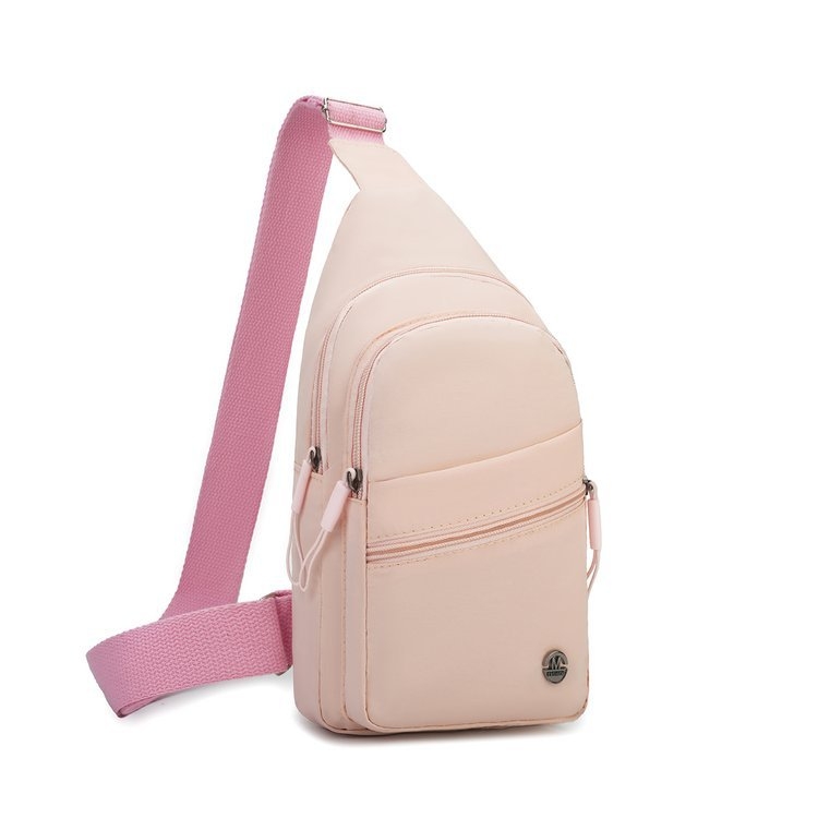 Sieviešu crossbody soma ar pilsētas minimālisma stilu, audums, 2025. gada pavasaris, poliestera oderējums, rāvējslēdzēja atvērums, iekšējā rāvējslēdzēja kabata, iekšējā patch kabata