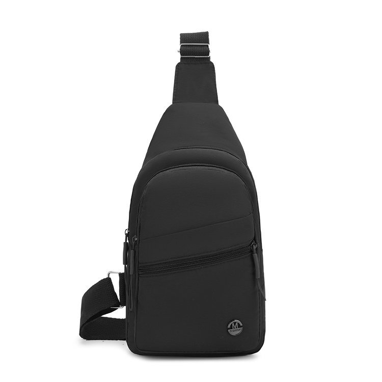 Sieviešu crossbody soma ar pilsētas minimālisma stilu, audums, 2025. gada pavasaris, poliestera oderējums, rāvējslēdzēja atvērums, iekšējā rāvējslēdzēja kabata, iekšējā patch kabata