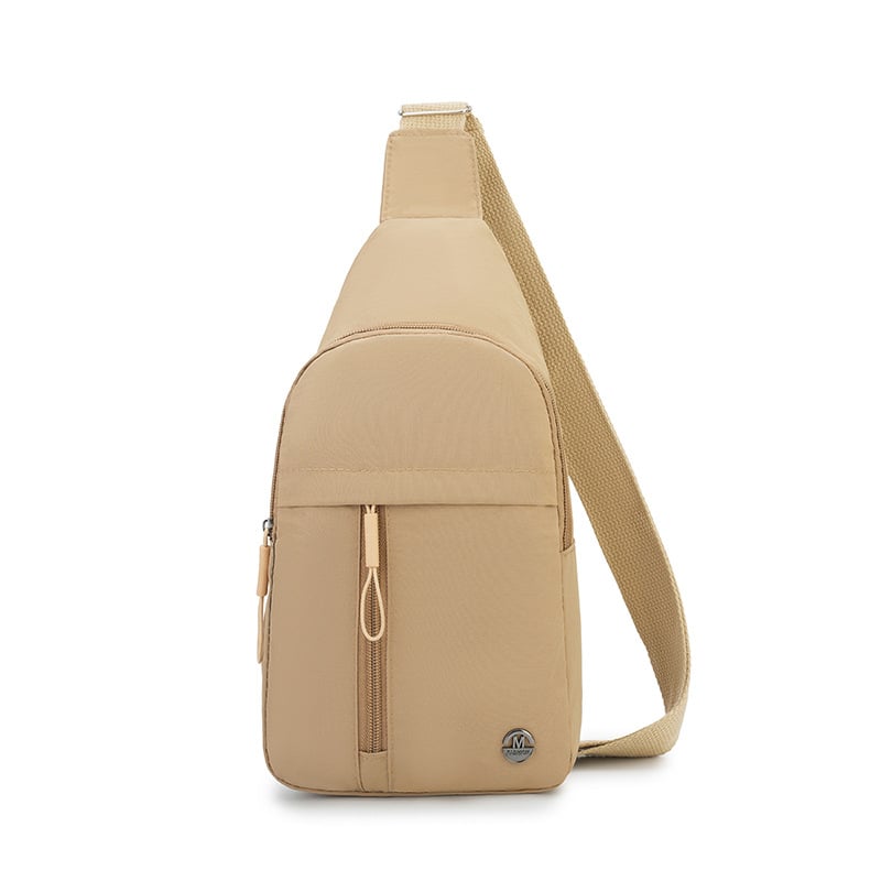 Sieviešu crossbody soma ar pilsētas minimālisma stilu, audums, 2025. gada pavasaris, poliestera oderējums, rāvējslēdzēja atvērums, iekšējā rāvējslēdzēja kabata, iekšējā patch kabata