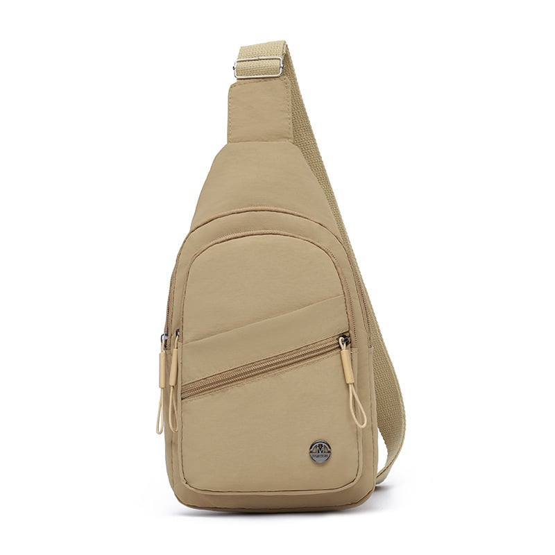 Sieviešu crossbody soma ar pilsētas minimālisma stilu, audums, 2025. gada pavasaris, poliestera oderējums, rāvējslēdzēja atvērums, iekšējā rāvējslēdzēja kabata, iekšējā patch kabata