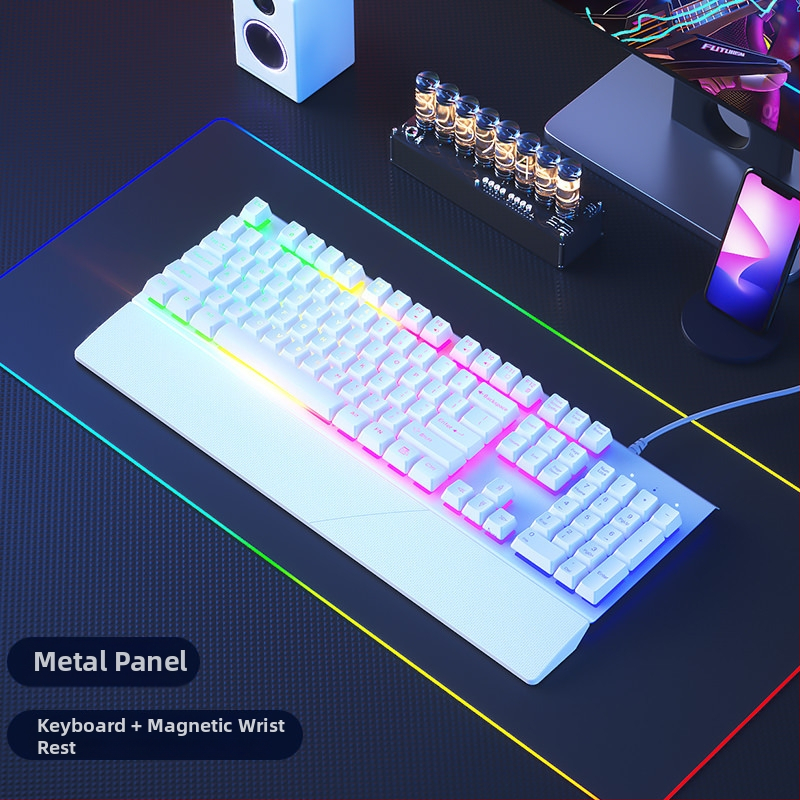 Sada klávesnice a myši, káblová, tichá, mechanický pocit, USB