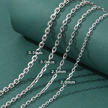 S925 sudraba kaklarota – džempera ķēde, pāra stilā, oriģināls dizains