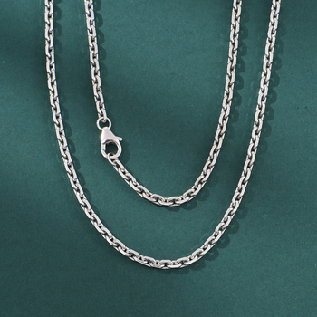 S925 sudraba kaklarota – džempera ķēde, pāra stilā, oriģināls dizains