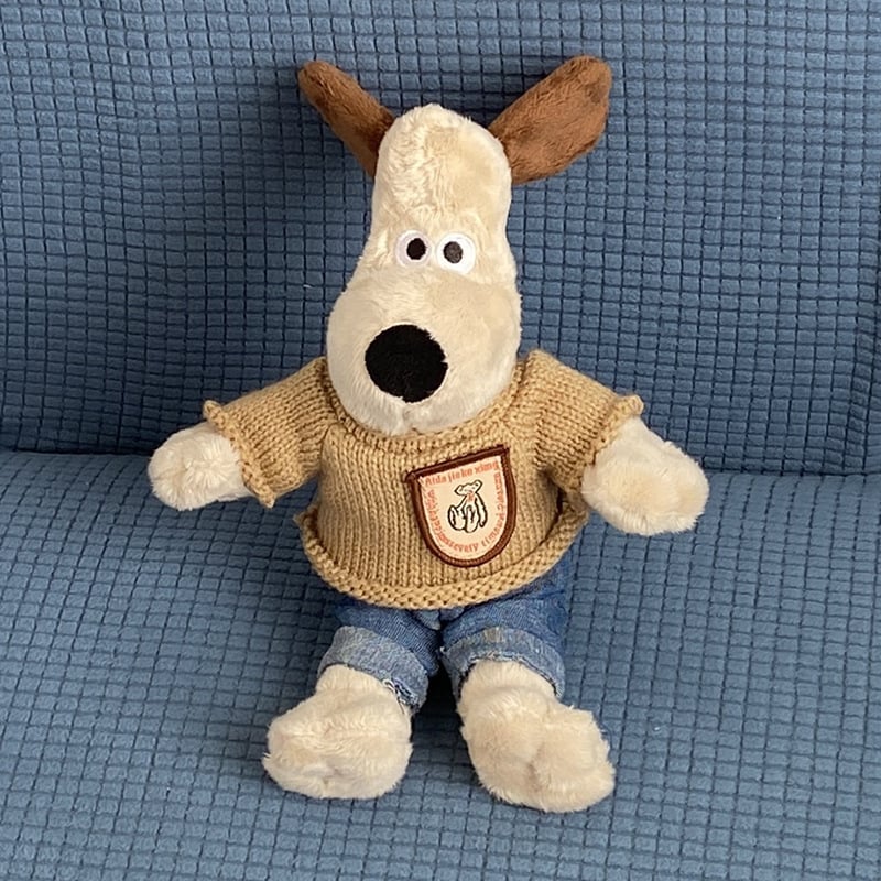 Shuntai плюшено куче-подвеска за кола и чанта — къс плюш, пълнеж PP памук, персонализирани мостри