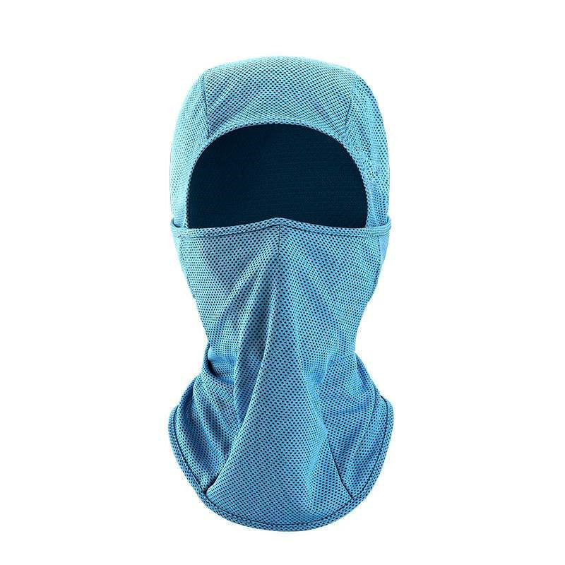 Maska na jazdu na bicykli s chladivým vláknom, rýchloschnúci golier, unisex, licencovateľná súkromná značka