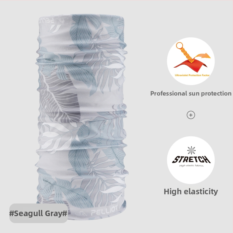 Външен шал за глава с UV защита, бързосъхнещ, ветроустойчив и пясъкоустойчив, унисекс