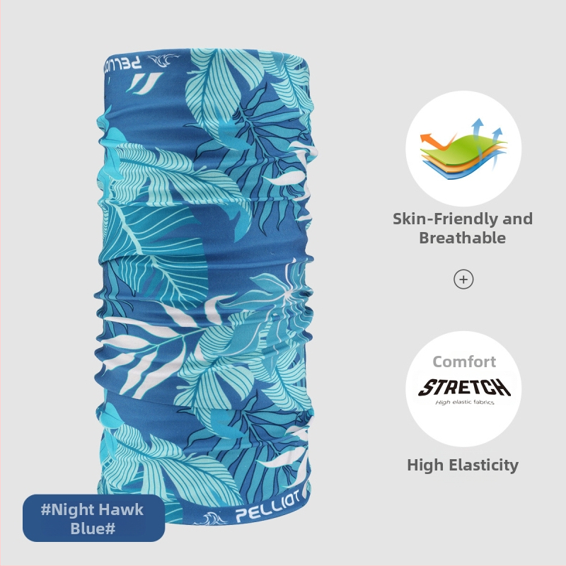 Външен шал за глава с UV защита, бързосъхнещ, ветроустойчив и пясъкоустойчив, унисекс