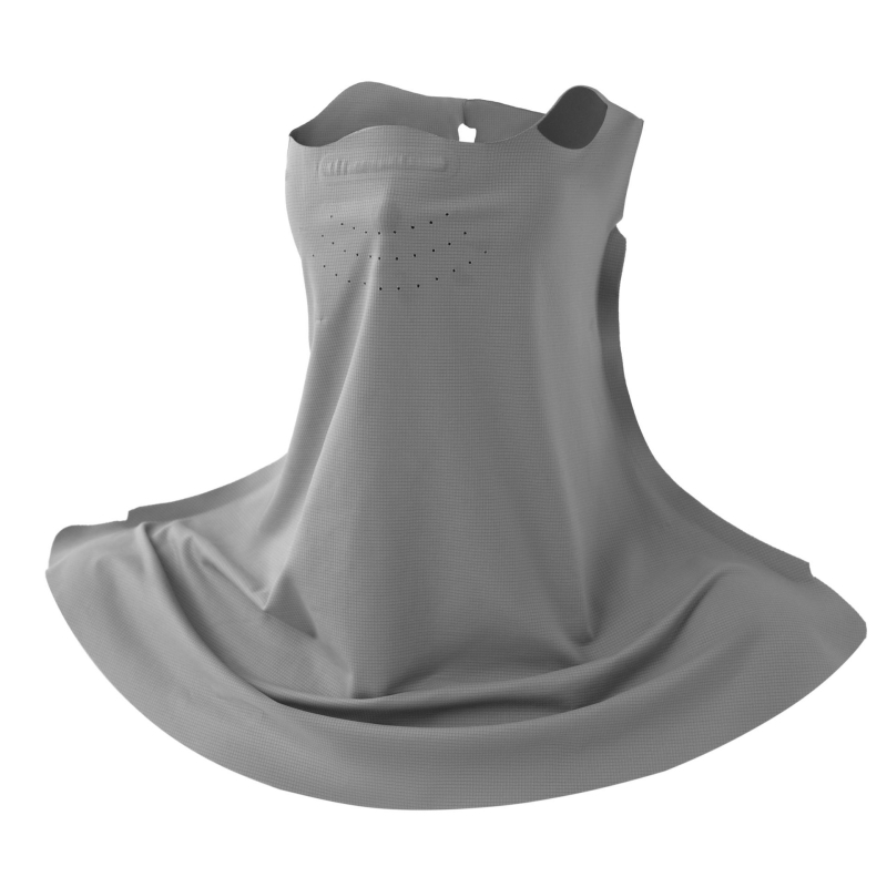 Hey mi xiu Jégselyem UV-védő nyakgátló nőknek, lélegző és gyorsan száradó arckendő nyári kerékpározáshoz