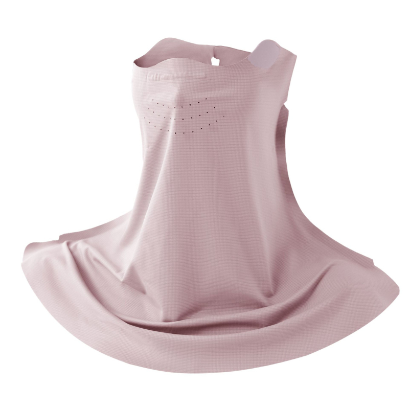 Hey mi xiu Jégselyem UV-védő nyakgátló nőknek, lélegző és gyorsan száradó arckendő nyári kerékpározáshoz