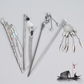 Ukras za kosu, od legure, retro stil, geometrijski dizajn, ručno izrađeno