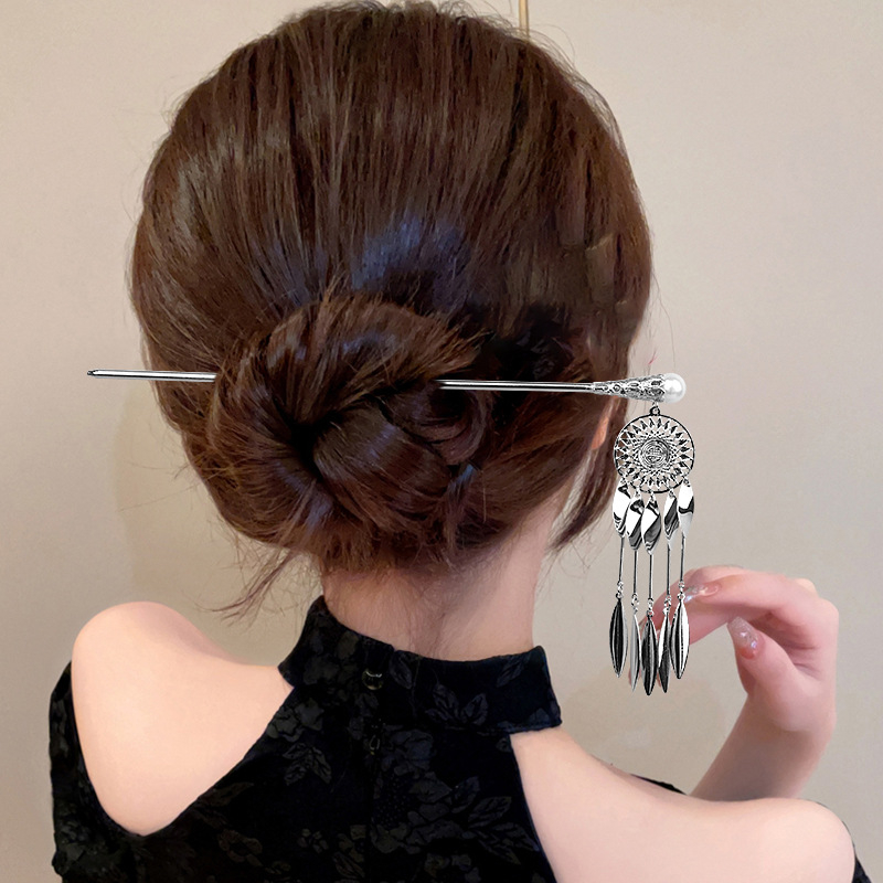 Ukras za kosu, od legure, retro stil, geometrijski dizajn, ručno izrađeno