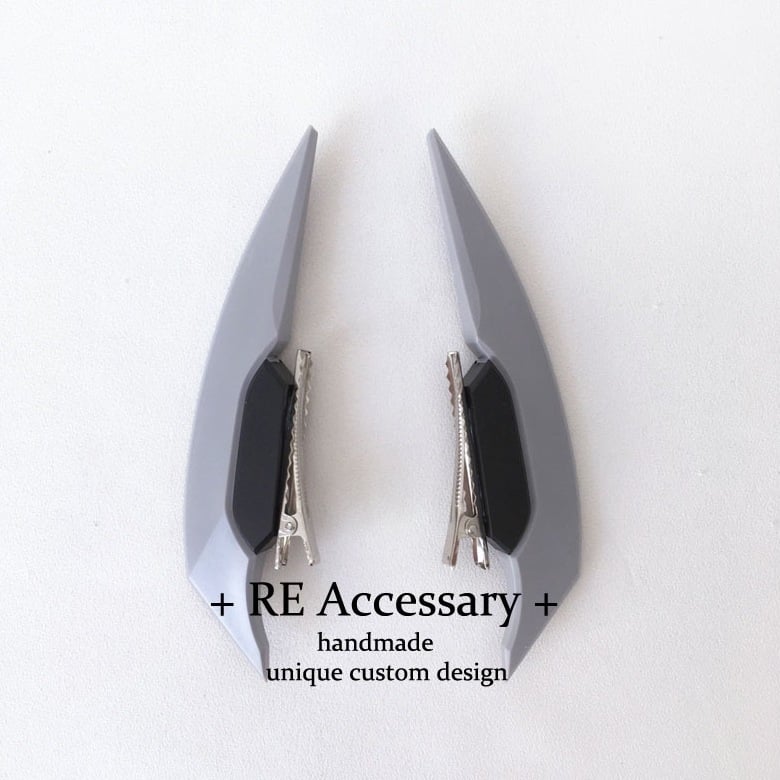 Киберпанк стил коса щипка за деца, клип за коса тип клюн, пролет 2021