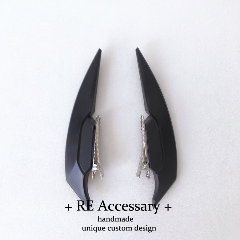 Киберпанк стил коса щипка за деца, клип за коса тип клюн, пролет 2021