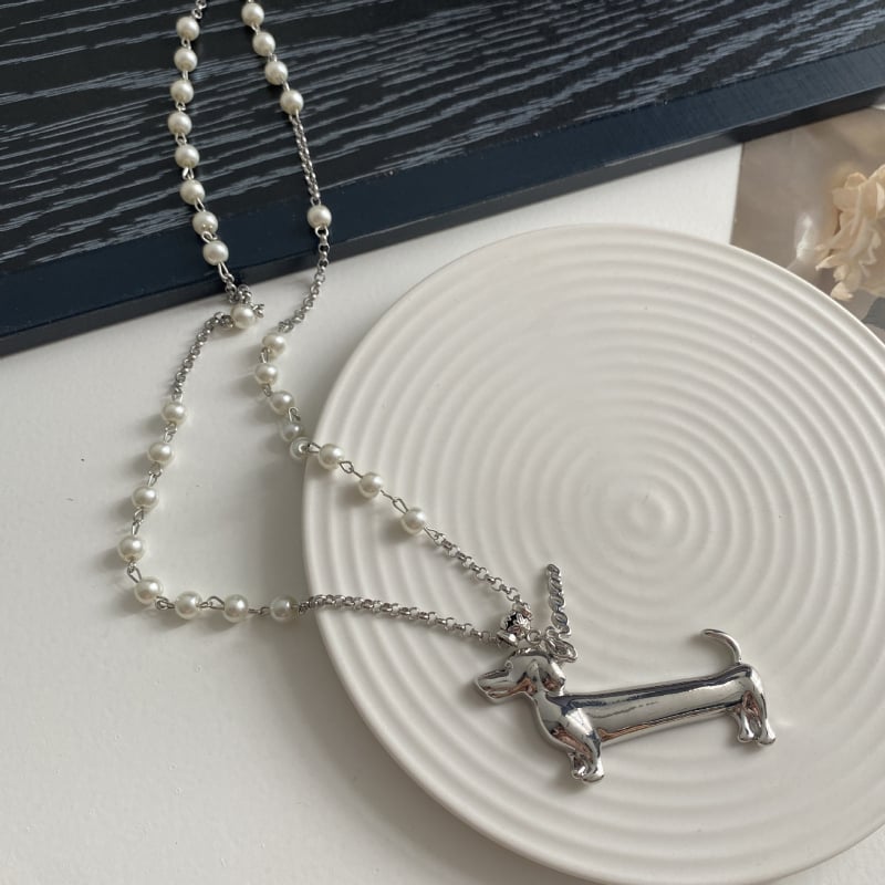 Koreapärase stiili ripats-kaelakee – segu, elektroplaatimine, geomeetriline kuju, tootekood 4841