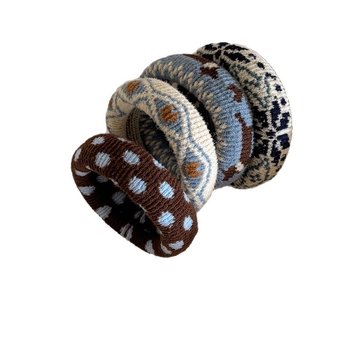 Plaukų juosta – korėjietiško stiliaus, aukštas elastingumas, rankų darbo, audinys, ruduo 2025