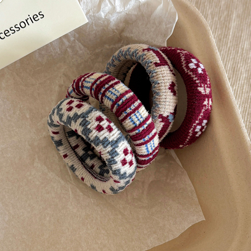 Plaukų juosta – korėjietiško stiliaus, aukštas elastingumas, rankų darbo, audinys, ruduo 2025