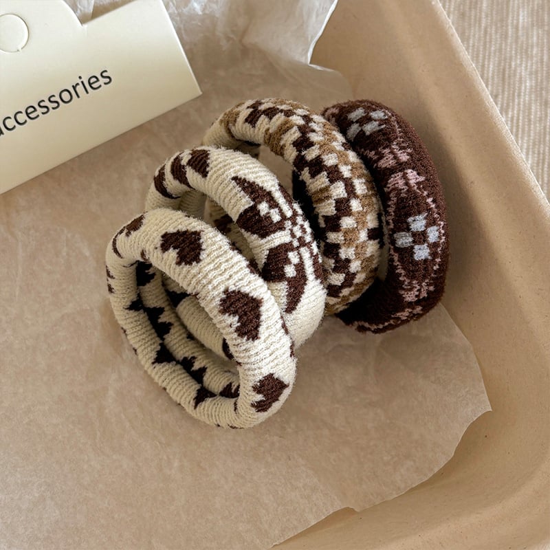 Plaukų juosta – korėjietiško stiliaus, aukštas elastingumas, rankų darbo, audinys, ruduo 2025