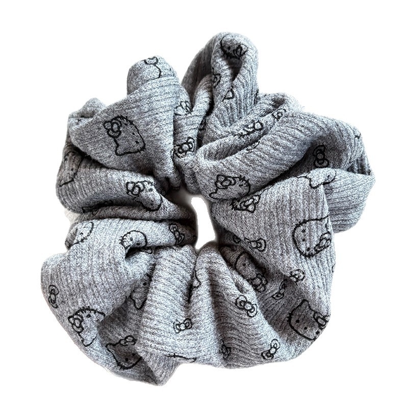 Velika mašna za kosu, materijal tkanina, ručna izrada, visoka elastičnost, crtani stil