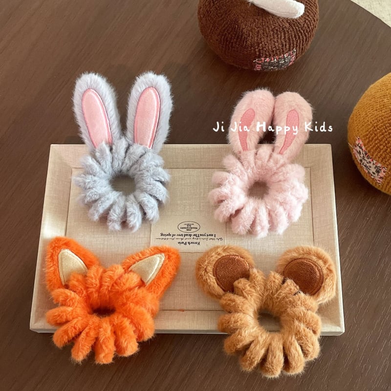 Pliušinis galvos aksesuaras, korėjietiškas stilius, rankų darbo, didelis elastingumas