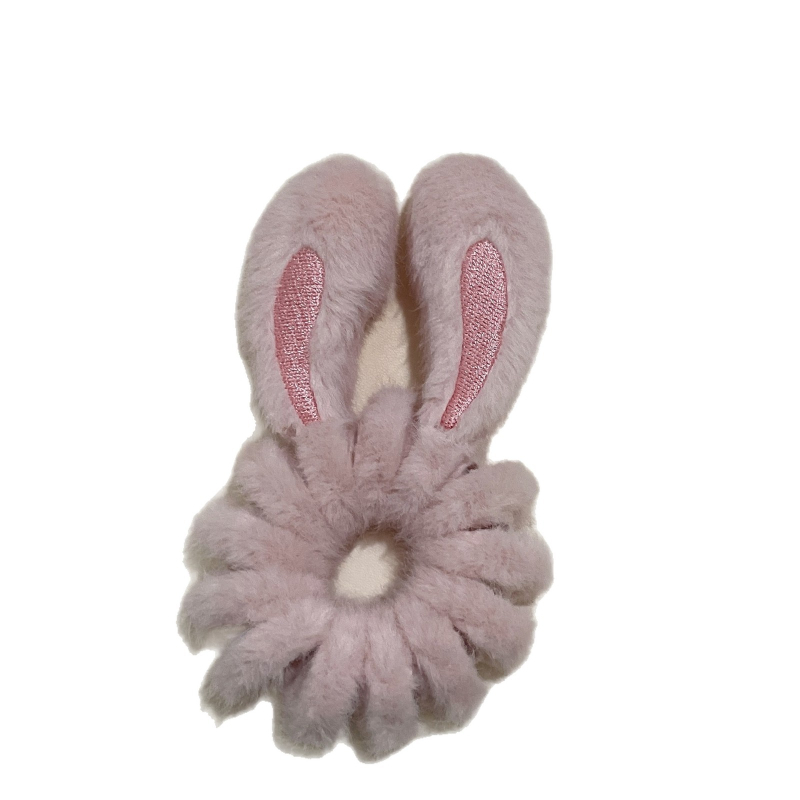 Pliušinis galvos aksesuaras, korėjietiškas stilius, rankų darbo, didelis elastingumas