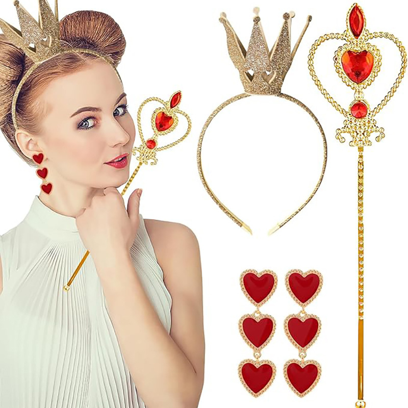 Σετ κοσάπλεϊ για το Halloween: Κορώνη, Κολιέ και Ραβδί Μαγείας – Υλικό: Πλαστικό/ρητίνη; Στυλ: Κινούμενο σχέδιο, Παιδιά; Διακόσμηση: Κορώνη; Επεξεργασία: Ηλεκτροεπιχρύωση; Κατηγορία προϊόντος: Αξεσουάρ κεφαλής