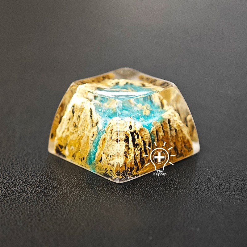 Капачки за клавиши за механична клавиатура – цифрова клавиатура, епоксидна смола, прозрачно, USB интерфейс, без подложка за китка