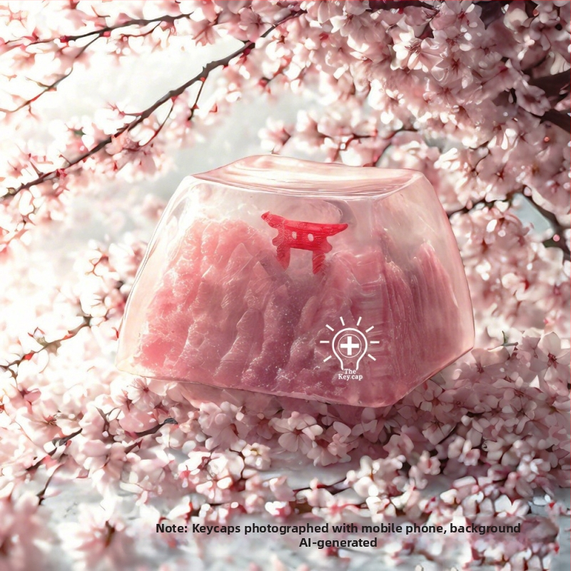 Капачки за клавиши за механична клавиатура – цифрова клавиатура, епоксидна смола, прозрачно, USB интерфейс, без подложка за китка