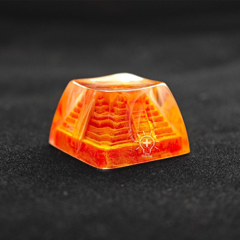 Капачки за клавиши за механична клавиатура – цифрова клавиатура, епоксидна смола, прозрачно, USB интерфейс, без подложка за китка