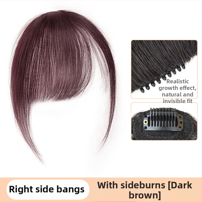 Parūka ar īstiem cilvēka matiem, līknes bangs, bezšuvju augšdaļa, var krāsot vai veidot viļņus