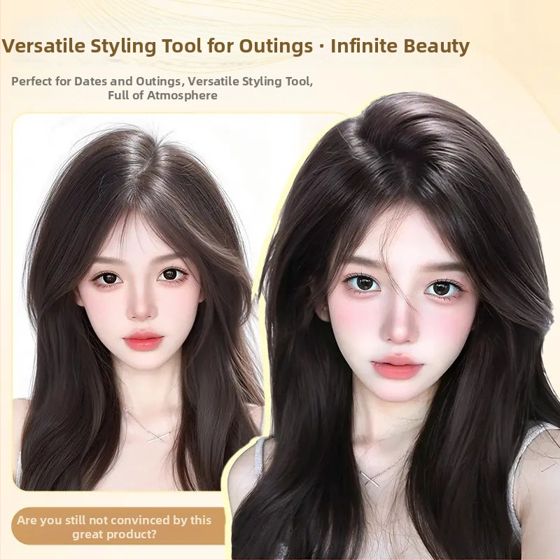 Plaukų parūkos dalis – tiesi, rankų austas; tikri žmogaus plaukai; modelis 7*11 cloud gauze; tinka moterims; dažyti ir perminti galima