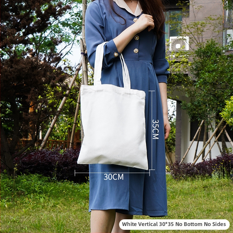 Kanvases kott logoga — kohandatav, logotüübi trükk, trükkimise meetodid: kuumtransfeer, siiditrükk; mudel 25CX01; bränd Chuxin