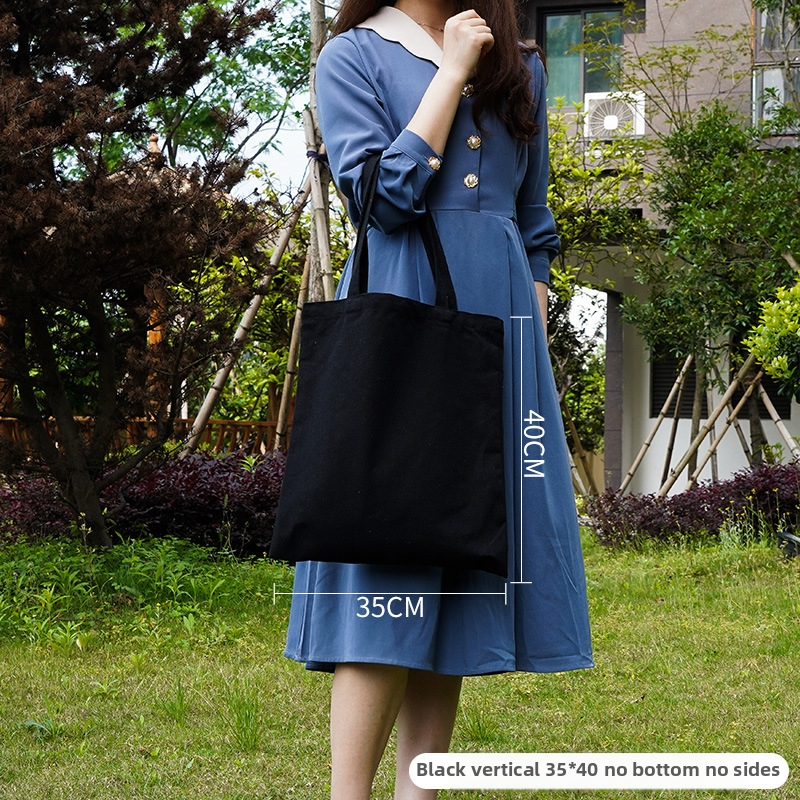 Kanvases kott logoga — kohandatav, logotüübi trükk, trükkimise meetodid: kuumtransfeer, siiditrükk; mudel 25CX01; bränd Chuxin