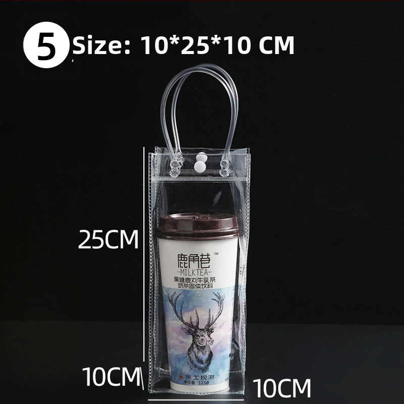 Caurspīdīga PVC rokassoma no Oda — ikdienas dāvanu soma, dubultais biezums 24, izcelsme: Wenzhou, Ķīna